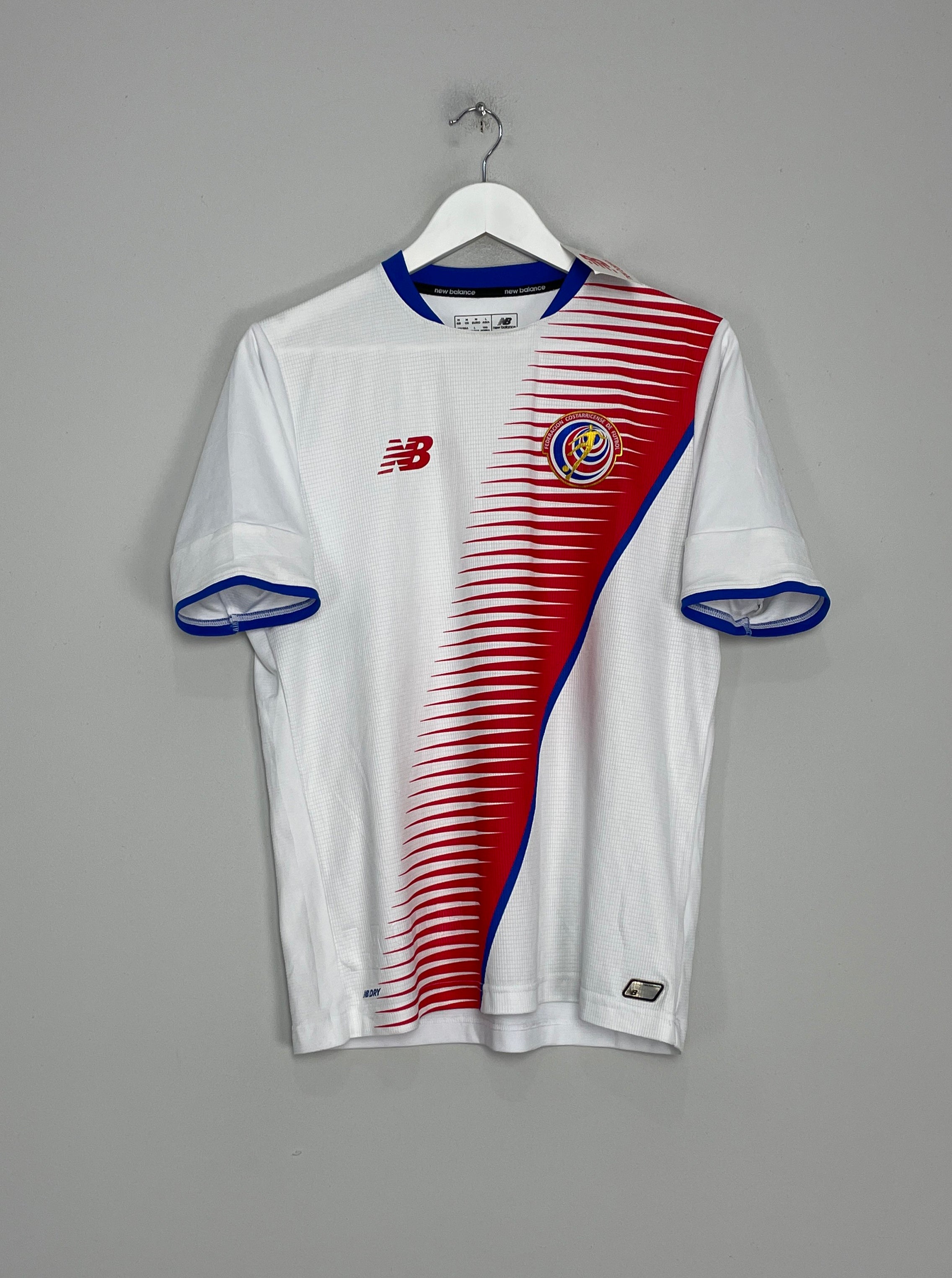 Shop 2016/17 COSTA RICA *BNWT* AWAY SHIRT (M) NEW BALANCE, classic football shirts, vintage football shirts & retro soccer jerseys at Cult Kits