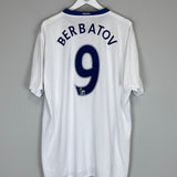 2008/09 MANCHESTER UNITED BERBATOV #9 AWAY SHIRT (XXL) NIKE
