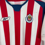 Shop 2004/05 CHIVAS GUADALAJARA BOFO #7 HOME SHIRT (M) REEBOK, classic football shirts, vintage football shirts & retro soccer jerseys at Cult Kits