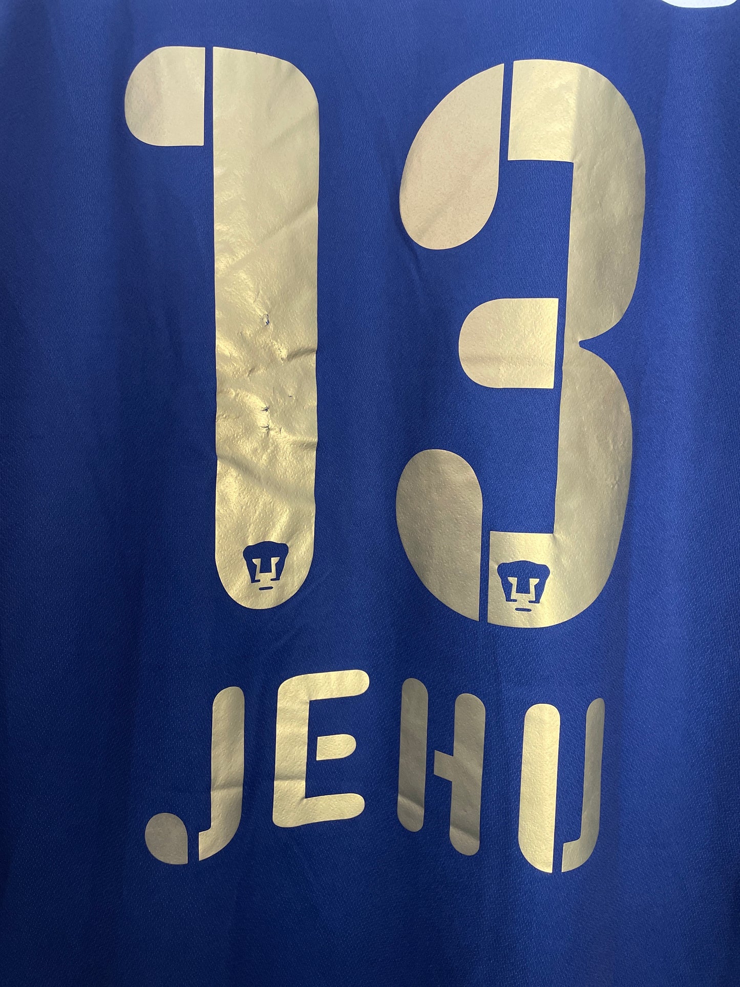 2009/10 UNAM PUMAS JEHU #13 L/S *MATCH ISSUE* AWAY SHIRT (XL) PUMA