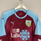Shop 2018/19 BURNLEY CHAMBERS #3 HOME SHIRT (XL) PUMA, classic football shirts, vintage football shirts & retro soccer jerseys at Cult Kits