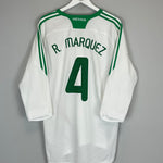 Buy 2008/09 MEXICO R.MARQUEZ 4 AWAY SHIRT (XL) ADIDAS ~ Free worldwide shipping available ~ Authentic Vintage Football Shirts from Cult Kits