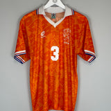 1994 NETHERLANDS RIJKAARD #3 HOME SHIRT (S) LOTTO