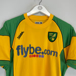 Shop 2006/08 NORWICH CITY HOME SHIRT (M) XARA, classic football shirts, vintage football shirts & retro soccer jerseys at Cult Kits
