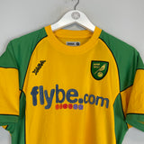 Shop 2006/08 NORWICH CITY HOME SHIRT (M) XARA, classic football shirts, vintage football shirts & retro soccer jerseys at Cult Kits