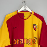 Shop 2003/04 RC LENS *BNWT* HOME SHIRT (XL) NIKE, classic football shirts, vintage football shirts & retro soccer jerseys at Cult Kits