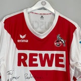 2014/15 FC KOLN MATUSCHYK #8 *MATCH ISSUED + SIGNED* HOME SHIRT (XL) ERIMA