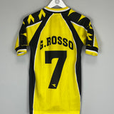 2000/01 BEITAR JERUSALEM G.ROSSO #7 HOME SHIRT (XS) DIADORA