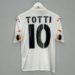 Shop 2003/04 ROMA TOTTI #10 AWAY SHIRT (S) DIADORA, classic football shirts, vintage football shirts & retro soccer jerseys at Cult Kits