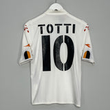 Shop 2003/04 ROMA TOTTI #10 AWAY SHIRT (S) DIADORA, classic football shirts, vintage football shirts & retro soccer jerseys at Cult Kits