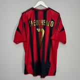 2004/05 AC MILAN SHEVCHENKO #7 HOME SHIRT (XL) ADIDAS