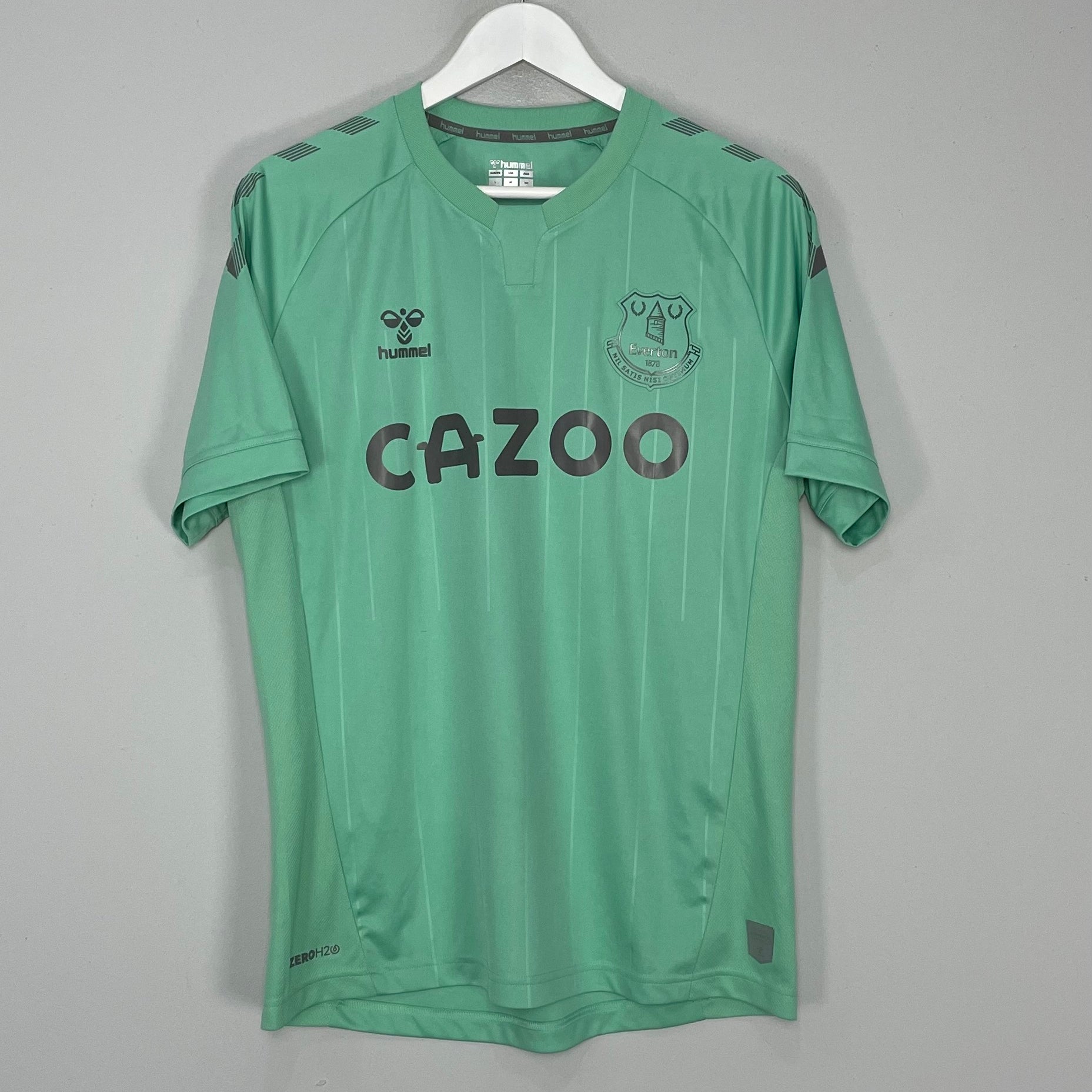 Shop 2020/21 EVERTON THIRD SHIRT (L) HUMMEL, classic football shirts, vintage football shirts & retro soccer jerseys at Cult Kits