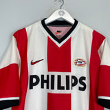 Shop 1998/00 PSV HOME SHIRT (M) NIKE, classic football shirts, vintage football shirts & retro soccer jerseys at Cult Kits