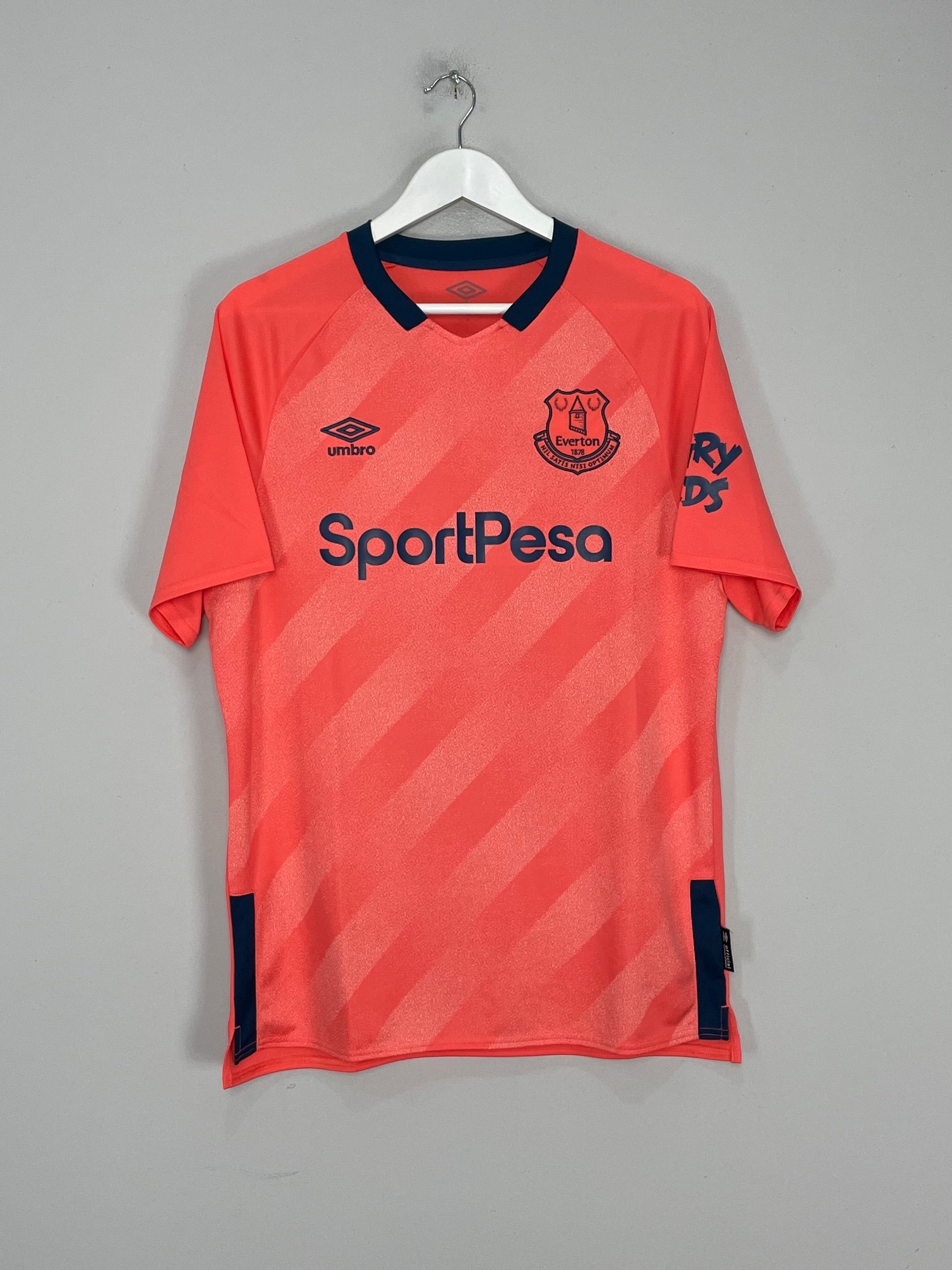Shop 2019/20 EVERTON AWAY SHIRT (L) UMBRO, classic football shirts, vintage football shirts & retro soccer jerseys at Cult Kits