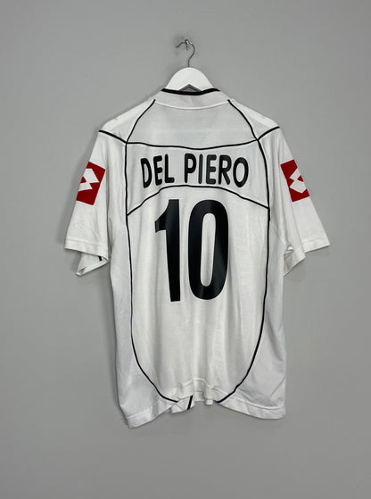 2002/03 JUVENTUS DEL PIERO #10 AWAY SHIRT (L) LOTTO