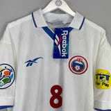 1996/98 RUSSIA KANCHELSKIS #8 *BNWT* HOME SHIRT (L) REEBOK