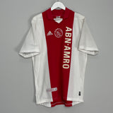 2000/01 AJAX ZLATAN #9 HOME SHIRT (L) ADIDAS