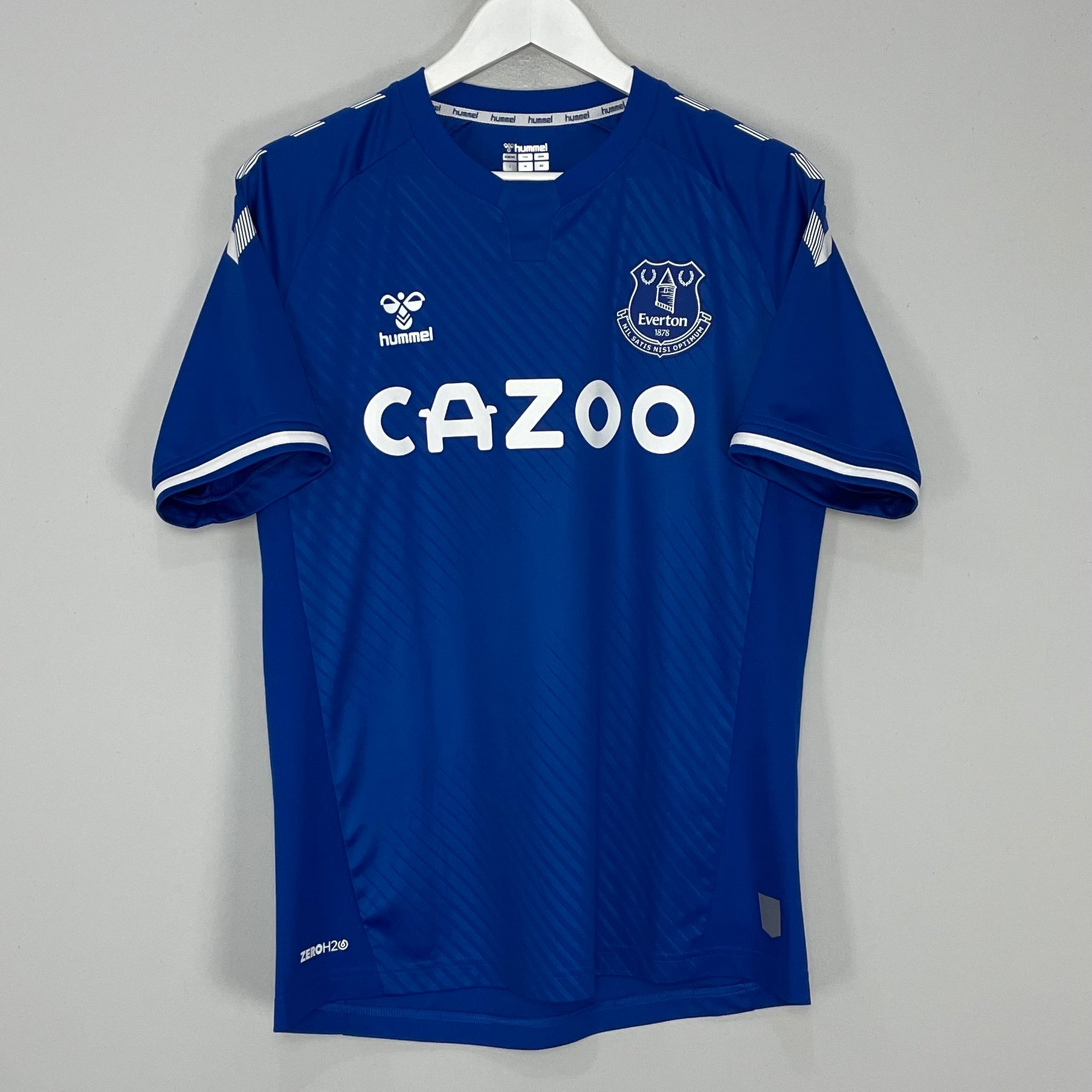 Shop 2020/21 EVERTON HOME SHIRT (L) HUMMEL, classic football shirts, vintage football shirts & retro soccer jerseys at Cult Kits