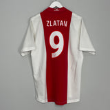 2000/01 AJAX ZLATAN #9 HOME SHIRT (L) ADIDAS