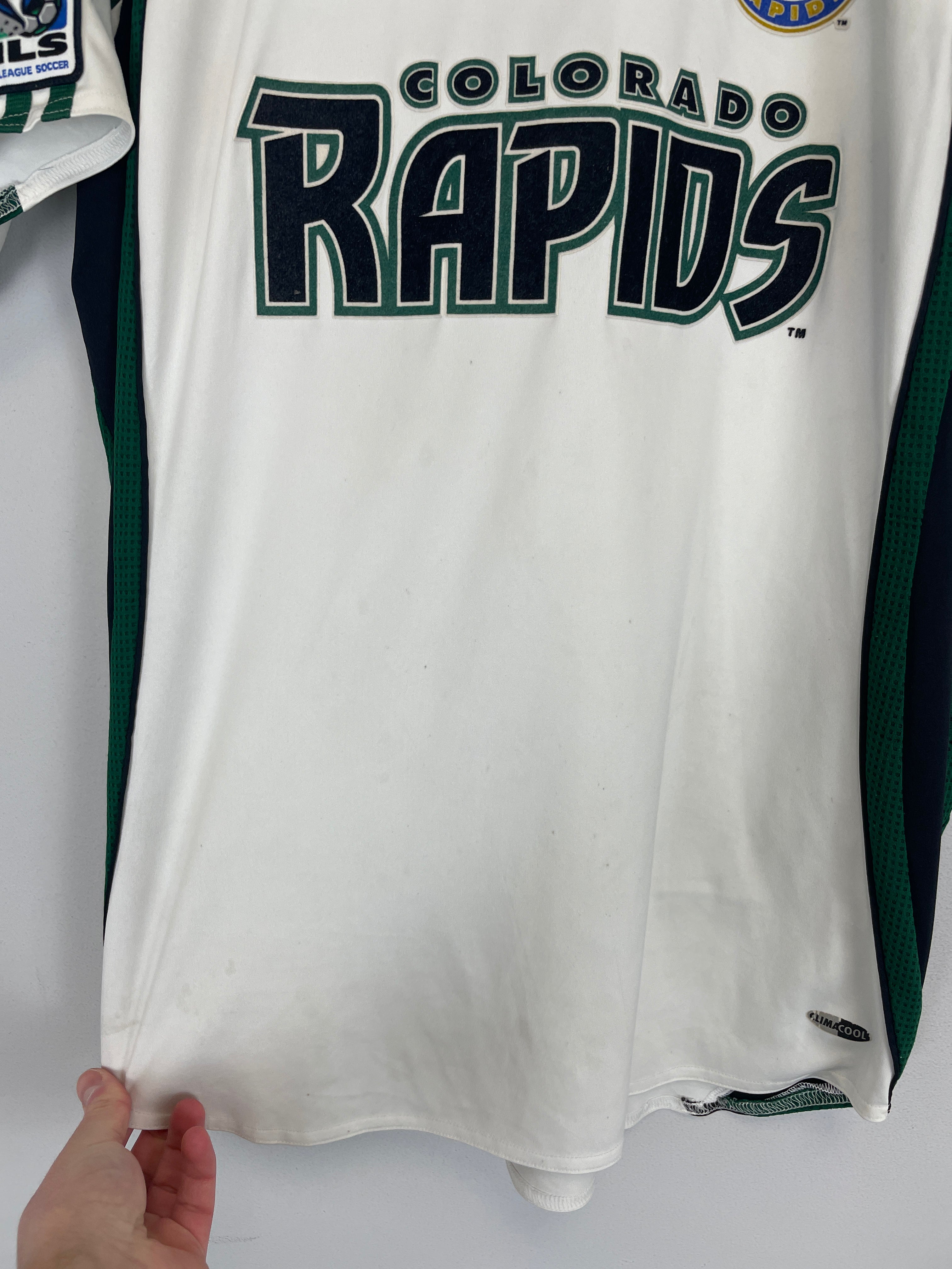 Shop 2006/07 COLORADO RAPIDS AWAY SHIRT (M) ADIDAS, classic football shirts, vintage football shirts & retro soccer jerseys at Cult Kits