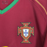 Shop 2006/07 PORTUGAL RONALDO #17 HOME SHIRT (L) NIKE, classic football shirts, vintage football shirts & retro soccer jerseys at Cult Kits