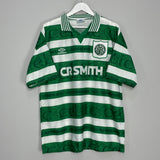 Shop 1995/97 CELTIC HOME SHIRT (XL) UMBRO, classic football shirts, vintage football shirts & retro soccer jerseys at Cult Kits