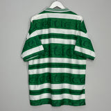 Shop 1995/97 CELTIC HOME SHIRT (XL) UMBRO, classic football shirts, vintage football shirts & retro soccer jerseys at Cult Kits