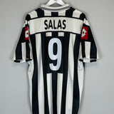 2001/02 JUVENTUS SALAS #9 HOME SHIRT (XL) LOTTO
