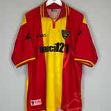 2001/02 LECCE CHEVANTON #19 HOME SHIRT (XL) ASICS