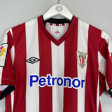 2012/13 ATHLETIC BILBAO HOME SHIRT (M) UMBRO