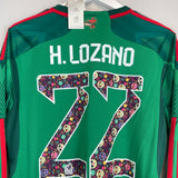 2022/23 MEXICO LOZANO #22 *BNWT* L/S HOME SHIRT (M) ADIDAS