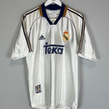 1998/00 REAL MADRID ANELKA #19 HOME SHIRT (M) ADIDAS