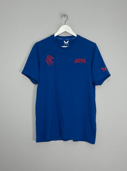 2023 RANGERS X ACDC TRAINING SHIRT (L) CASTORE