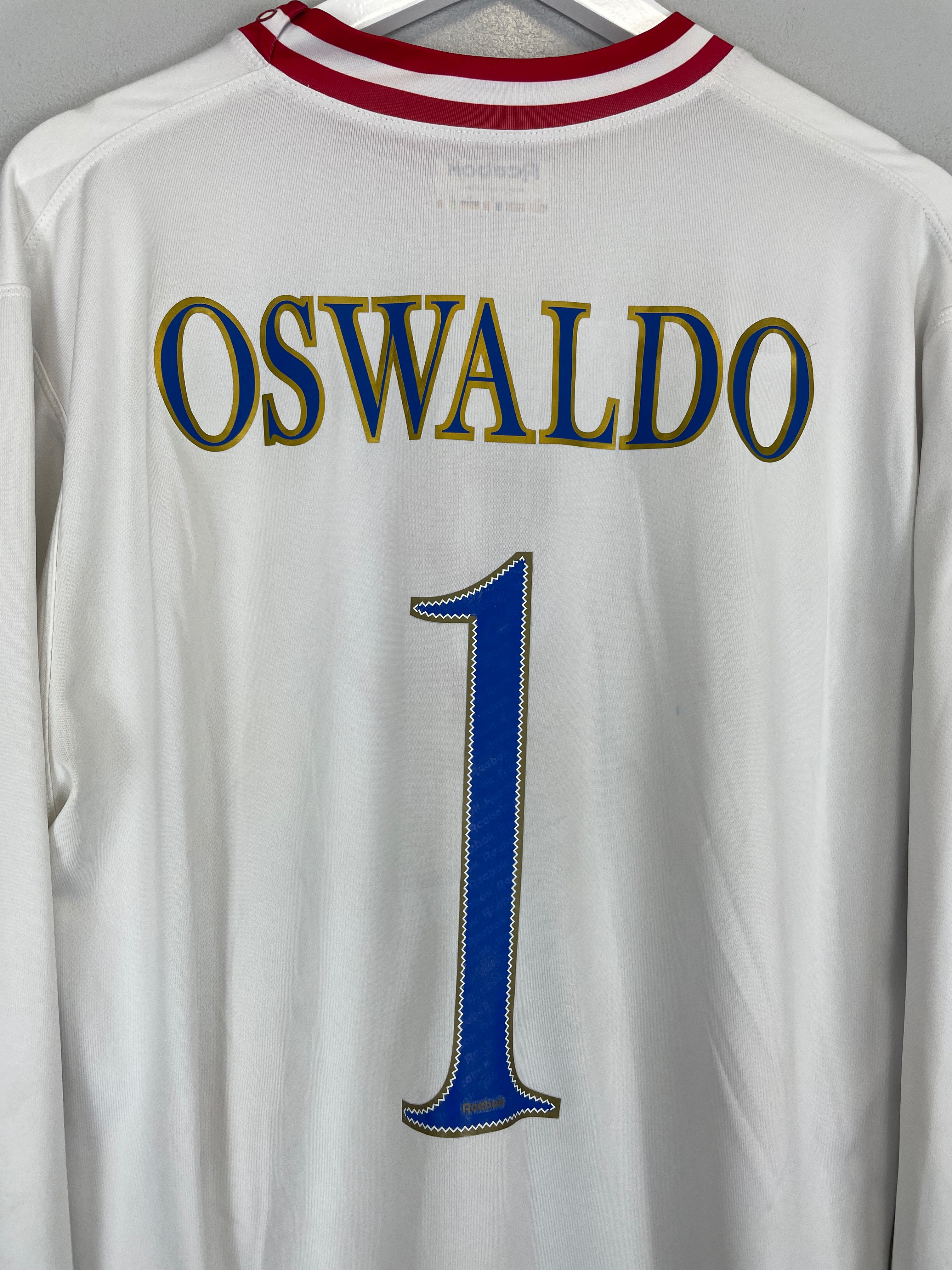 Shop 2006/07 CHIVAS GUADALAJARA OSWALDO #1 *CENTENARY* GK SHIRT (XL) REEBOK, classic football shirts, vintage football shirts & retro soccer jerseys at Cult Kits