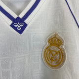 Shop 1990/91 REAL MADRID #9 HOME SHIRT (XL) HUMMEL, classic football shirts, vintage football shirts & retro soccer jerseys at Cult Kits