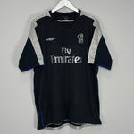 Shop 2004/05 CHELSEA DROGBA #15 AWAY SHIRT (XXL) UMBRO, classic football shirts, vintage football shirts & retro soccer jerseys at Cult Kits