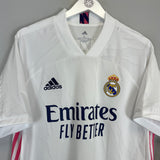 2020/21 REAL MADRID BENZEMA #9 *BNWT* HOME SHIRT (L) ADIDAS