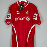 2003/04 PIACENZA RICCIO #8 MATCH ISSUE *BNWT* HOME SHIRT (L) LOTTO