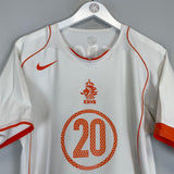 2004/06 NETHERLANDS SEEDORF #20 AWAY SHIRT (M) NIKE