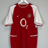 2002/04 ARSENAL HOME SHIRT (L) NIKE
