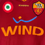 Shop 2007/08 ROMA TOTTI #10 HOME SHIRT (M) KAPPA, classic football shirts, vintage football shirts & retro soccer jerseys at Cult Kits