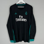 Shop 2017/18 REAL MADRID RONALDO #7 L/S AWAY SHIRT (XL) ADIDAS, classic football shirts, vintage football shirts & retro soccer jerseys at Cult Kits