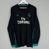 Shop 2017/18 REAL MADRID RONALDO #7 L/S AWAY SHIRT (XL) ADIDAS, classic football shirts, vintage football shirts & retro soccer jerseys at Cult Kits