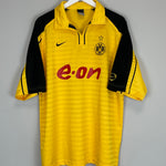 Shop 2005/06 DORTMUND SAHIN #25 WINTER SHIRT (XL) NIKE, classic football shirts, vintage football shirts & retro soccer jerseys at Cult Kits
