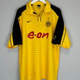 Shop 2005/06 DORTMUND SAHIN #25 WINTER SHIRT (XL) NIKE, classic football shirts, vintage football shirts & retro soccer jerseys at Cult Kits