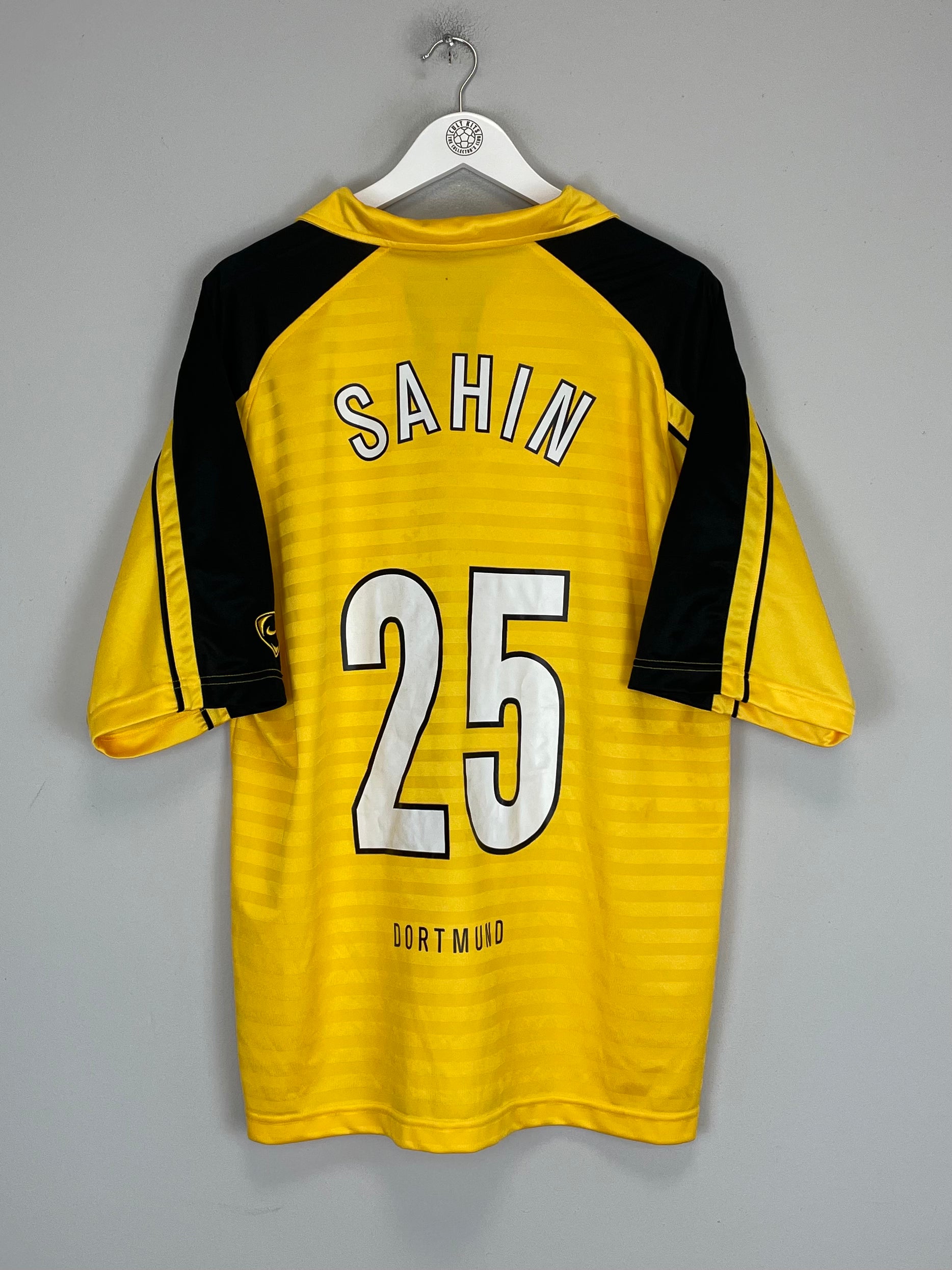 Shop 2005/06 DORTMUND SAHIN #25 WINTER SHIRT (XL) NIKE, classic football shirts, vintage football shirts & retro soccer jerseys at Cult Kits