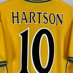 Shop 2000/02 CELTIC HARTSON #10 AWAY SHIRT (L) UMBRO, classic football shirts, vintage football shirts & retro soccer jerseys at Cult Kits