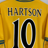 Shop 2000/02 CELTIC HARTSON #10 AWAY SHIRT (L) UMBRO, classic football shirts, vintage football shirts & retro soccer jerseys at Cult Kits