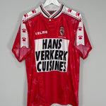 1998/99 ROYAL EXCEL MOUSCRON #13 HOME SHIRT (L) KELME