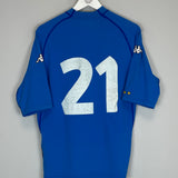 2000/01 ITALY #21 HOME SHIRT (L) KAPPA